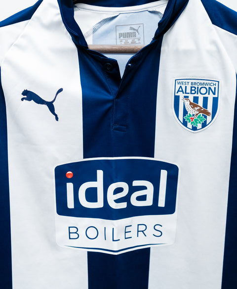 West Bromwich Albion 2018-19 Home Kit (L)