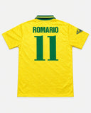 Brazil 1993-94 Romario Home Kit (L) - Back