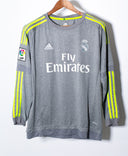 Real Madrid 2015-16 Ronaldo Long Sleeve Player Issue Away Kit (L)