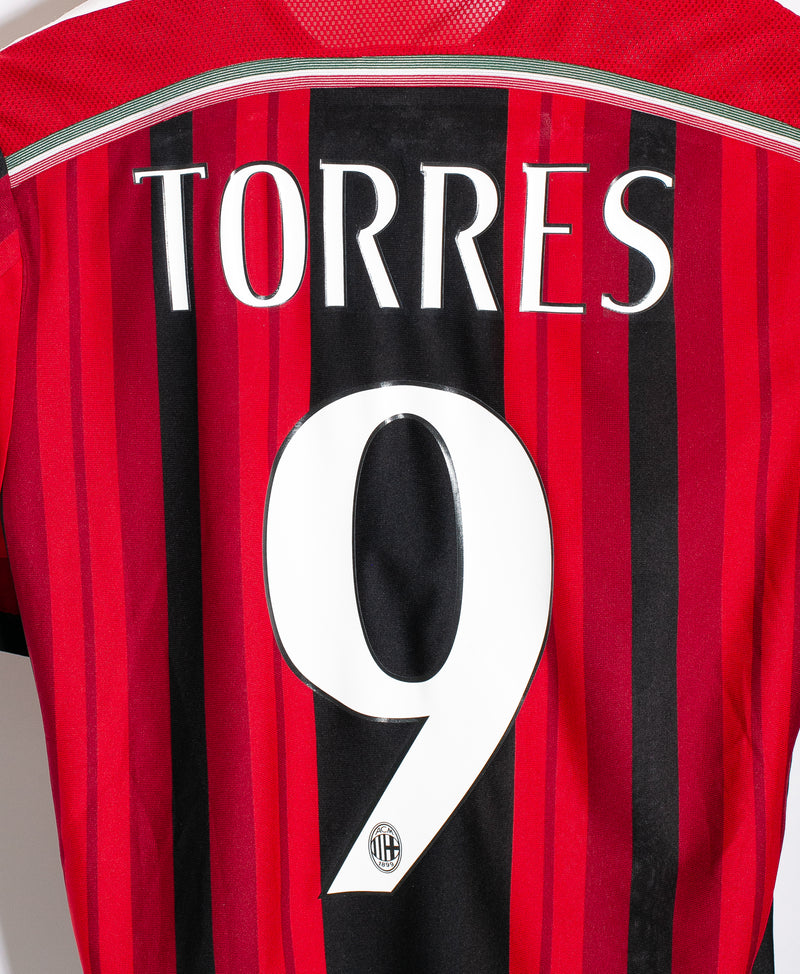 AC Milan 2014-15 Torres Player Issue Home Kit (M)