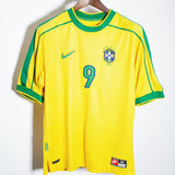 Brazil 1998 Ronaldo Home Kit (M)