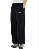 Essential Drawstring Straight-Leg Sweatpants