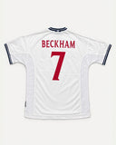 England 1999-00 Beckham Home Kit (L) - Back