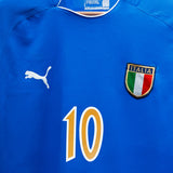 Italy 2003 Totti Long Sleeve Home Kit (L)