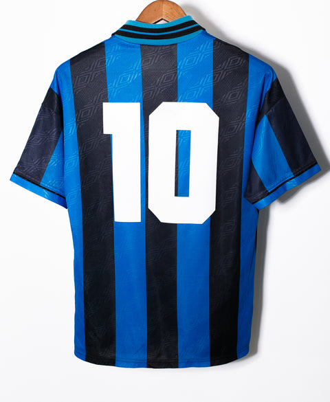 Inter Milan 1994-95 Bergkamp Home Kit (M)