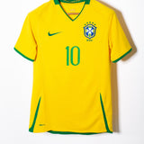 Brazil 2008 Ronaldinho Home Kit (S)