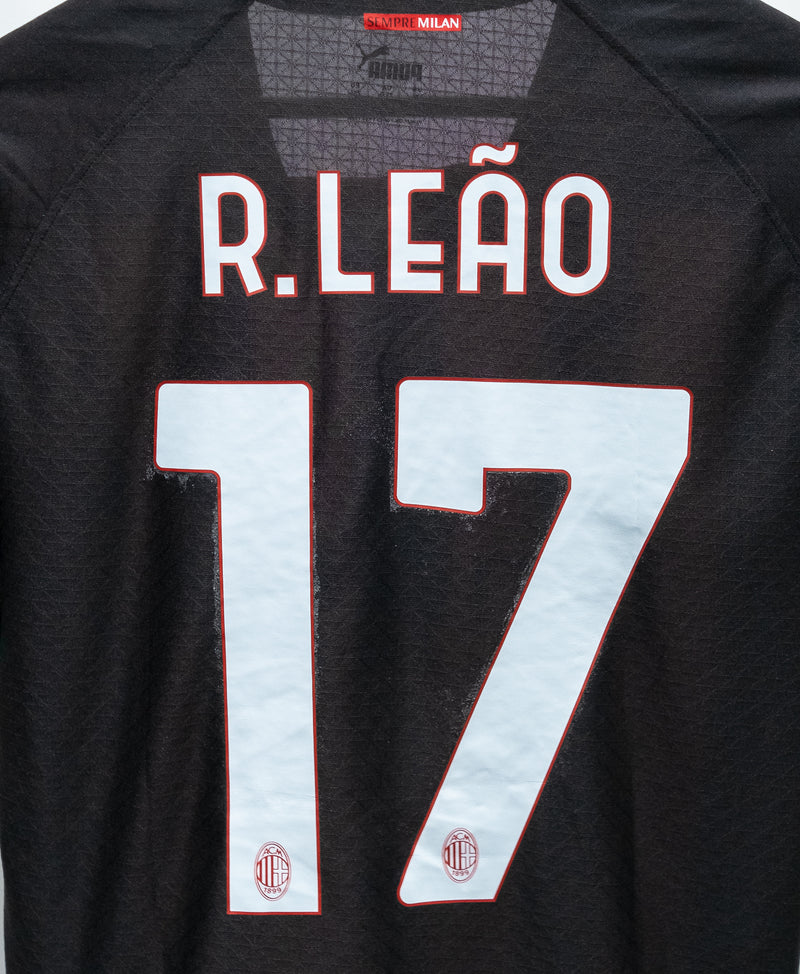 AC Milan 2022-23 R. Leao Player Issue Home Kit (2XL)