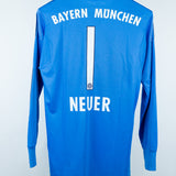Bayern Munich 2015-16 Neuer Long Sleeve Goalkeeper Kit (S)