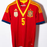 Spain 2013 Puyol Home Kit (S)