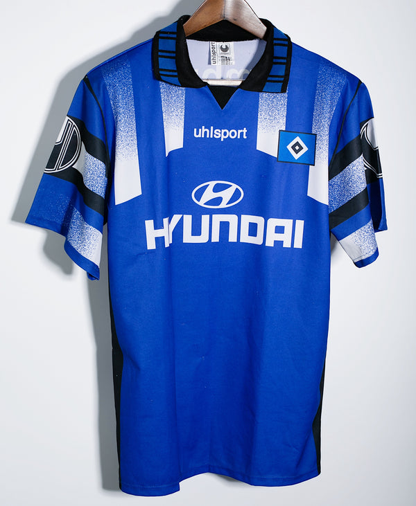 Hamburg 1995-96 Salihamidzic Away Kit (L)