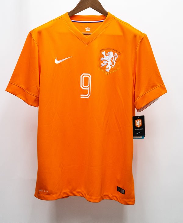 Netherlands 2014 V. Persie Home Kit w/ Tags (L)