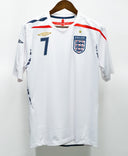 England 2008 Beckham Home Kit (L)