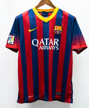 Barcelona 2013-14 Messi Home Kit (L)