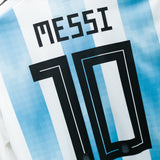 Argentina 2018 Messi Long Sleeve Home Kit (M)