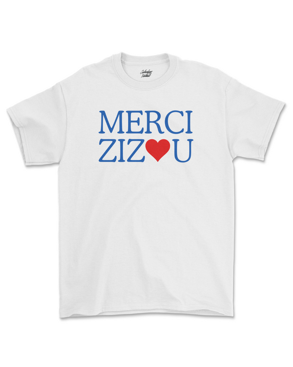 Merci Zizou T Shirt