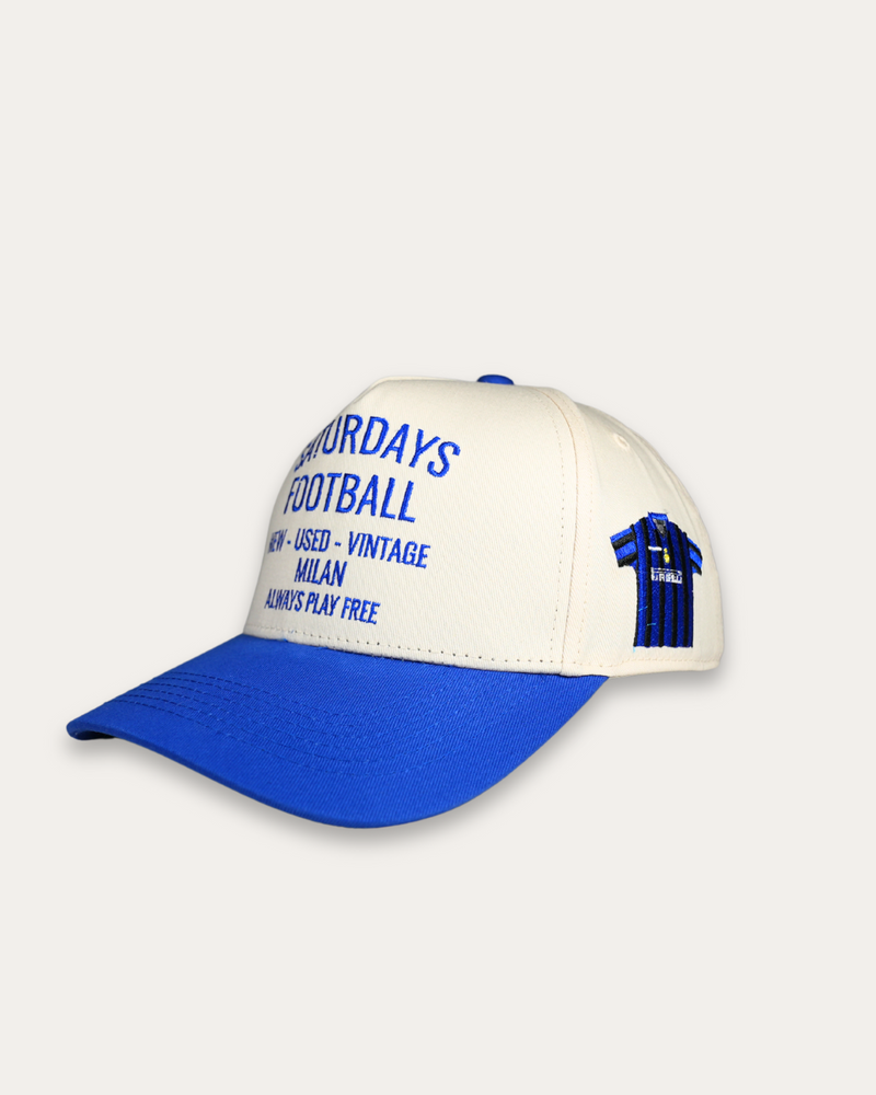 Saturdays Football Milan Blue 5 Panel Cap