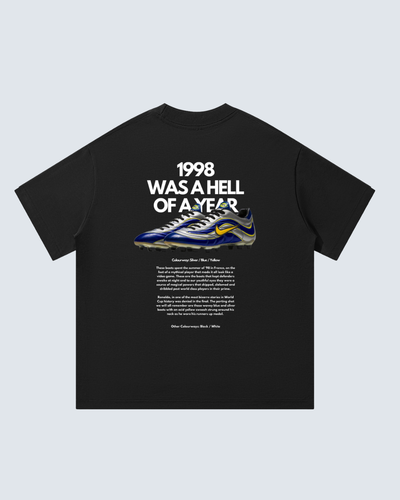Saturdays Football 1998 Was a Hell of a Year Unisex Oversized T-Shirt