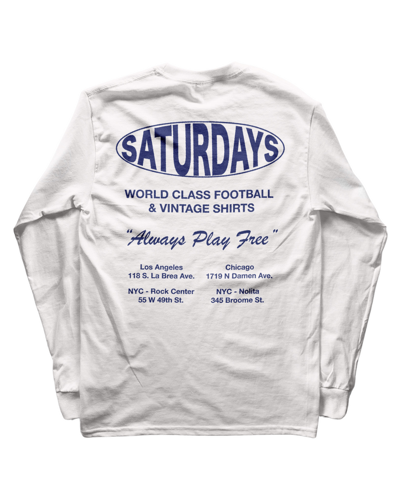 Saturdays Football World Class Long Sleeve
