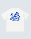 Italia Unisex Oversized T-Shirt - White