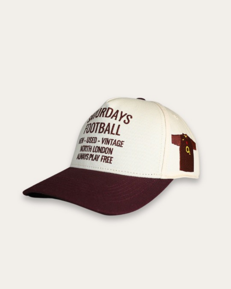 Saturdays Football North London Highbury 5 Panel Cap