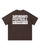 Crosby St. Unisex Oversized T-Shirt - Coffee