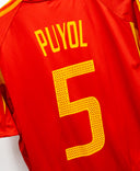 Spain 2004 Puyol Home Kit (L)