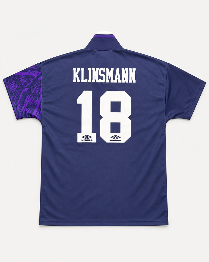 Tottenham 1994-95 Klinsmann away vintage football shirt, size XL, back.