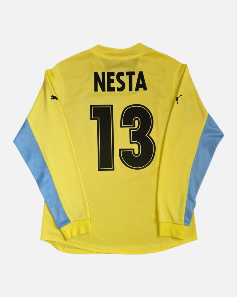 Lazio 2001-02 Nesta away vintage football shirt, size L.