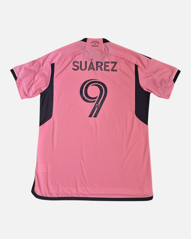 Inter Miami 2024-25 Suarez home vintage football shirt, size 2XL.