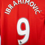 Manchester United 2016-17 Ibrahimovic Home Kit (L)