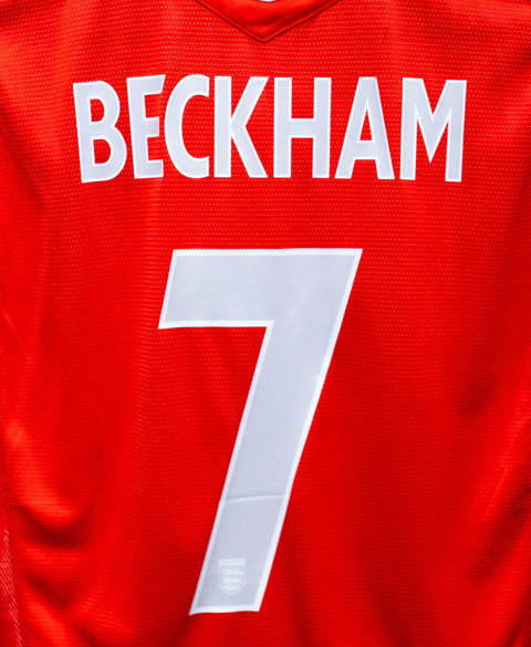 England 2004 Beckham Away Kit (L)