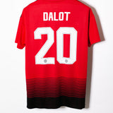 Manchester United 2018-19 Dalot Home Kit (L)