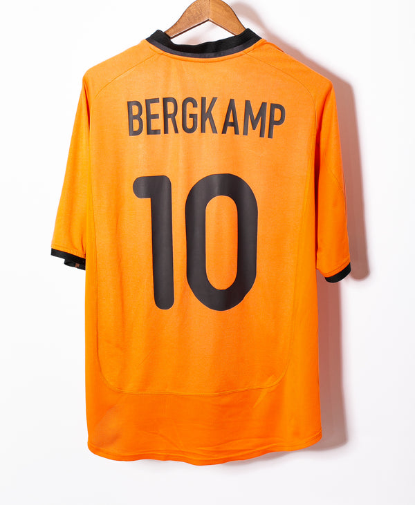 Netherlands 2000 Bergkamp Home Kit (L)