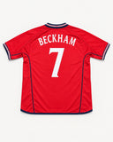 England 2002-03 Beckham Away Kit (XL) - Back