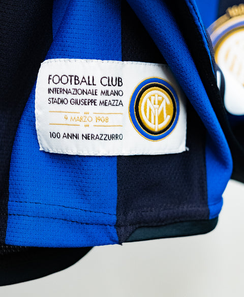 Inter Milan 2007-08 Adriano Home Kit (M)