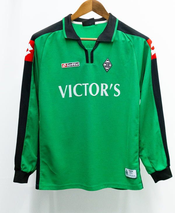 Borussia Mönchengladbach 2003-05 Van Houdt Long Sleeve Away Kit (S)