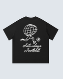 Worldwide Unisex Oversized T-Shirt - Black