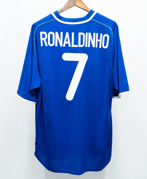 Brazil 2000 Ronaldinho Away Kit (XL)