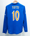 Italy 2003 Totti Long Sleeve Home Kit (L)