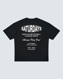 World Class Unisex Oversized Drop Shoulder T-Shirt - Black