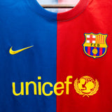 Barcelona 2008-09 Henry Fan Home Kit (2XL)