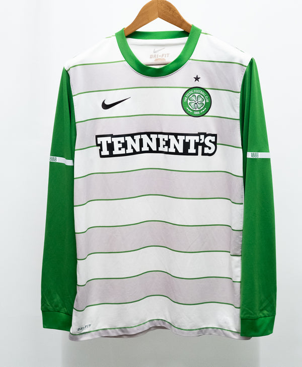 Celtic 2011-12 Long Sleeve Away Kit (L)