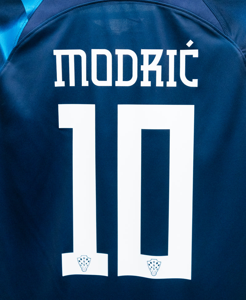 Croatia 2022 Modric Away Kit W/ Tags (L)