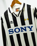 Juventus 1995-96 Del Piero Long Sleeve Home Kit (XL)