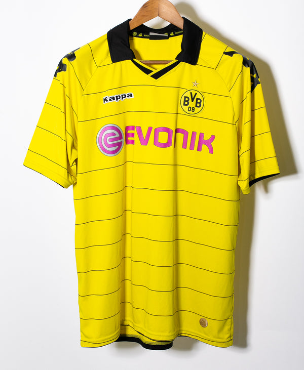 Borussia Dortmund 2010-11 Lewandowski Home Kit (XL)