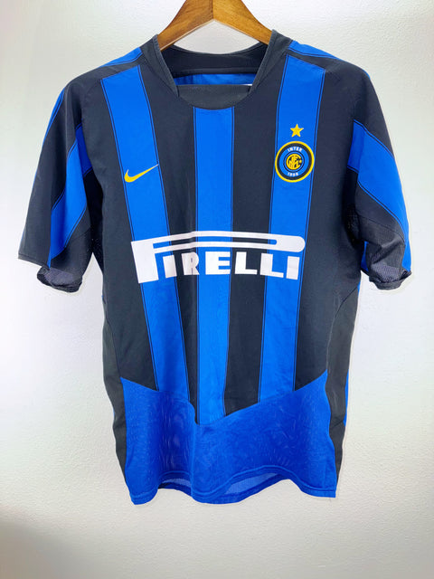 Inter Milan 2003-04 Adriano Home Kit (S)