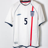 England 2002 Ferdinand Home Kit (M)