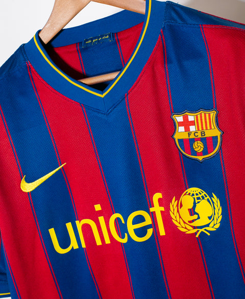 Barcelona 2009-10 Henry Home Kit (XL)