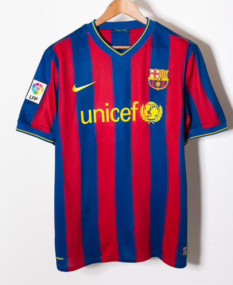 Barcelona 2009-10 Henry Home Kit (XL)