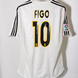 Real Madrid 2003-04 Figo Player Issue Home Kit (L)